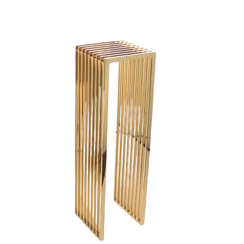 Hazenkamp Fachhändler Pillar Konsolentisch Morley 35x35x120cm Gold (201721)