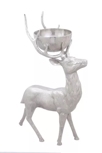 Rentier mit Schüssel mittel 56x24x94cm