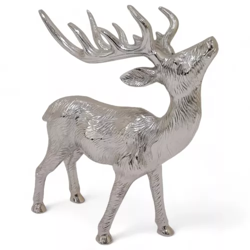 Rentierskulptur klein 20,5x9x25,5cm