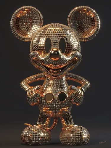 Hazenkamp Fachhändler Gold Mouse 60x80cm (202165)