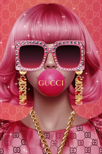 Hazenkamp Fachhändler Lady Bubblegum Gummi 80x120cm (202404)