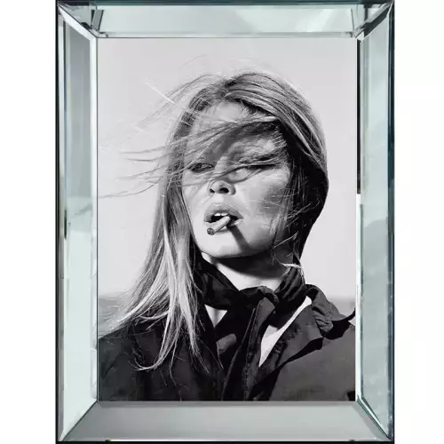 Rauchen Brigitte Bardot 70x90x4,5cm
