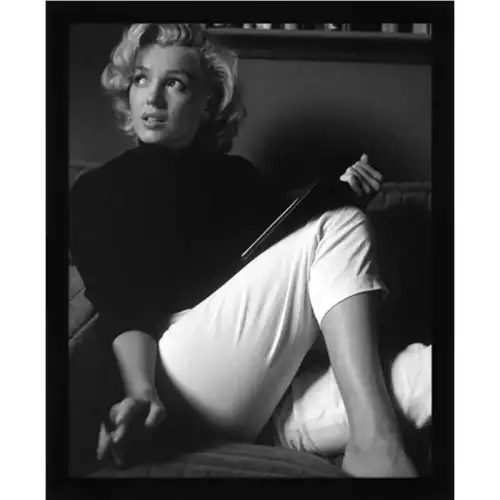 Marilyn Monroe entspannt zu Hause 50x40x3cm
