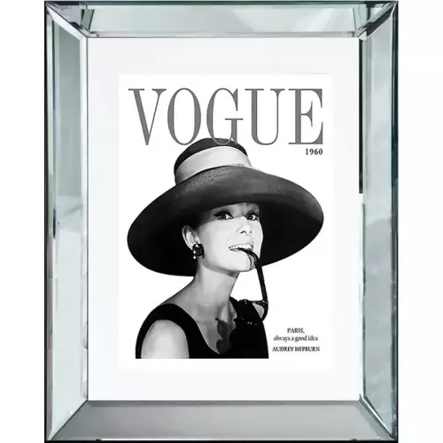 Vogue Audrey Hepburn 40x50x4,5cm