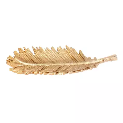 Servierplatte Blatt 25x11x4cm Klein