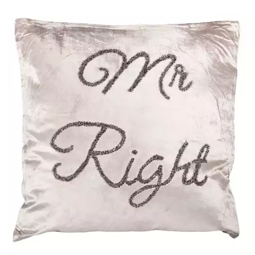 Kopfkissen 50x50x8cm (Mr Right)
