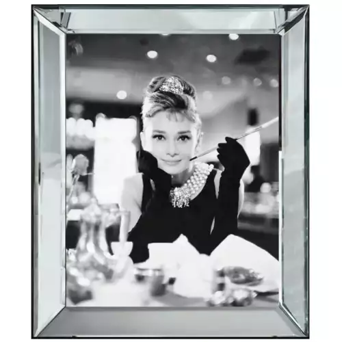 Hazenkamp Fachhändler Bild Frühstück bei Tiffany's 50x4,5x60cm Audrey Hepburn (112331)