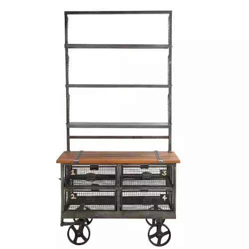 Display-Wagen Massena 106x48x208cm