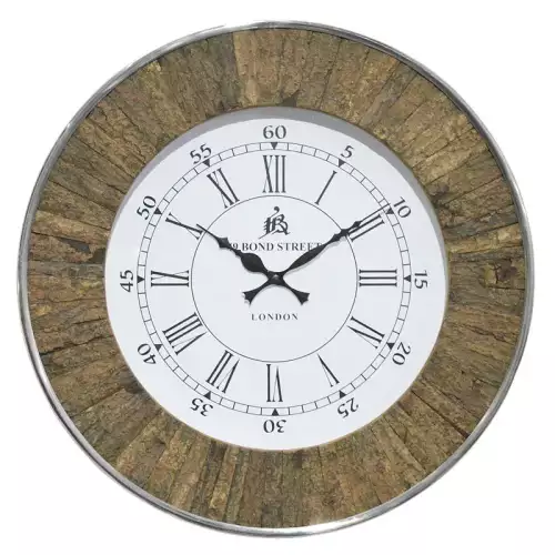 Wanduhr 46x5x46cm Rund