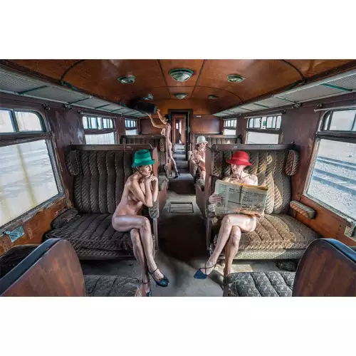 Heiß auf Orient Express 80x120x2cm