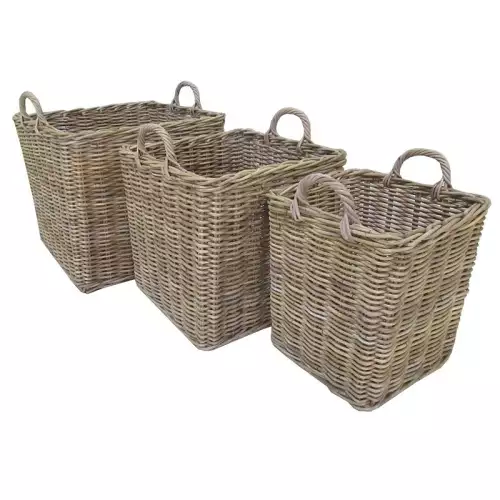 Hazenkamp Fachhändler Korb 59x59x59cm Nambo (Satz von 3) (102085)