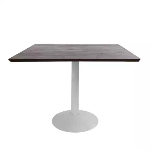 Gastro-Tisch Clifton 100x100x77cm (Weißes Bein)