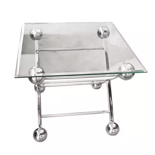 Mitteltisch 68x68x58cm mit Glas