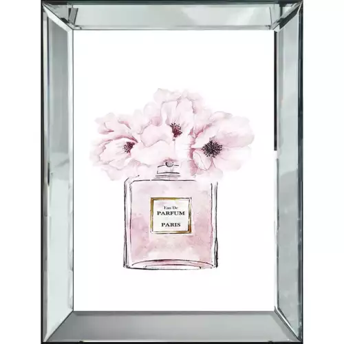 Parfüm Rosa Blumen 70x4.5x90 Perle