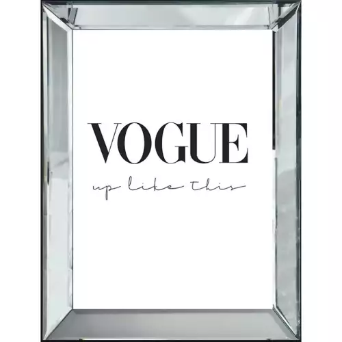 Vogue-Buchstaben 70x4,5x90cm