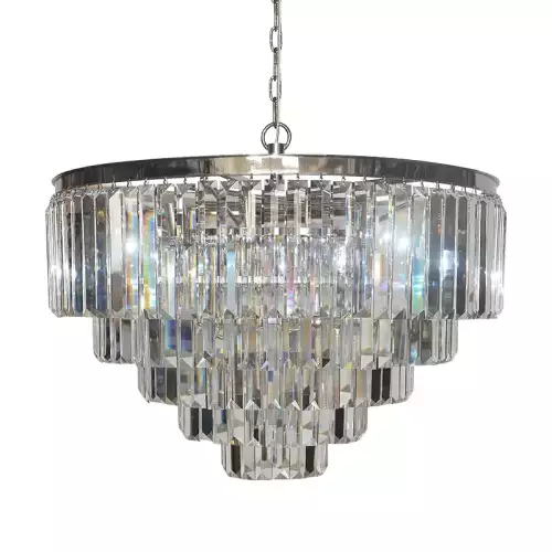 Hazenkamp Fachhändler Ceiling Lamp 80x80x51cm Clear Crystal (200490)