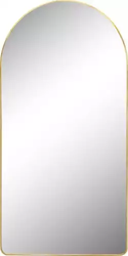 Goldener Wandspiegel 80x160cm
