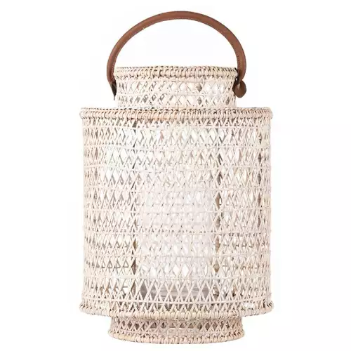 Lantern Allison 31x31x43cm M Whitewash