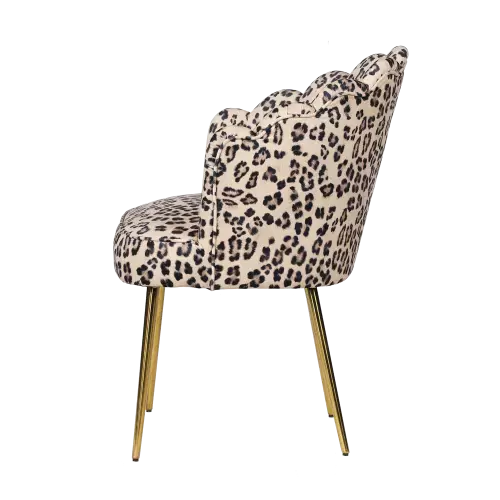 rolandk-wohnen Fauteuil Alberico leopard (SV2328)