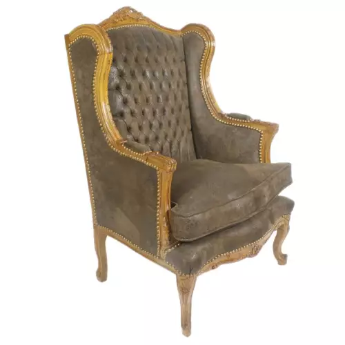 rolandk-wohnen Ohrensessel Barocksessel Vintage (SV1721)