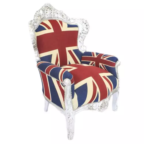 F30 Barocksessel Union Jack