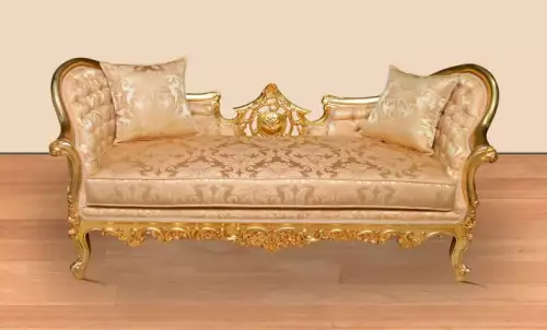 rolandk-wohnen Barock sofa deluxe goud (SV1995)