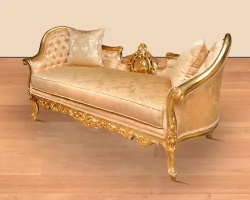 rolandk-wohnen Barock sofa deluxe goud (SV1995)