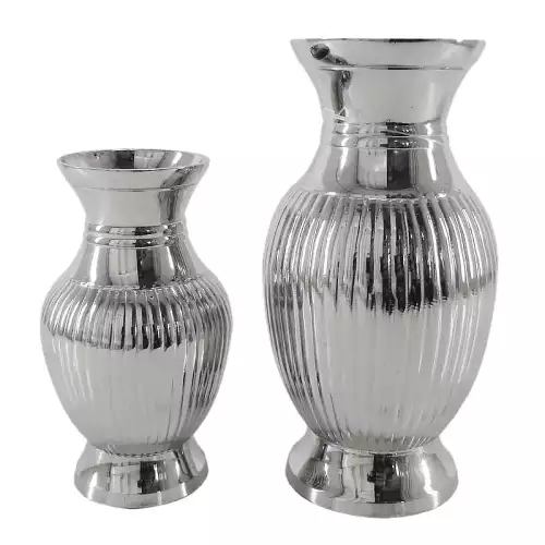 Hazenkamp Fachhändler Vase 8x8x16cm 7x7x12cm Small (Set Of 2) (111577)