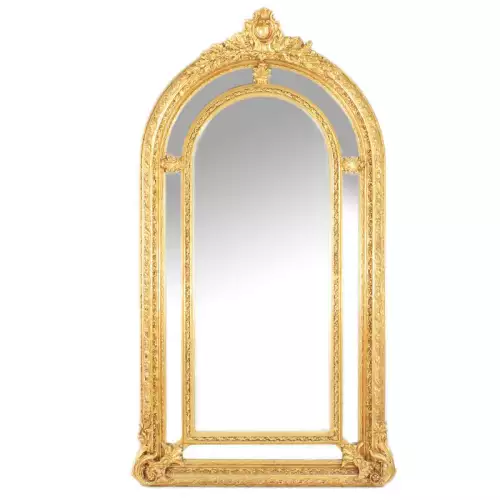 Barockspiegel   XXL Aphrodite crme-gold