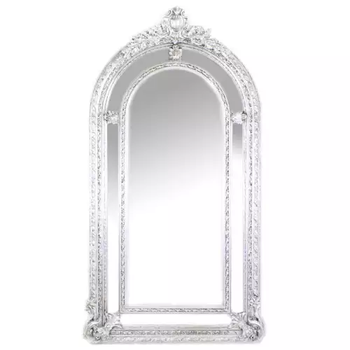 rolandk-wohnen Barok Louis XV  spiegel silber exklusiv (SV1871)