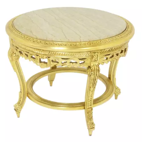 Barock Salontafel gold-crme mamor-Copy-Copy