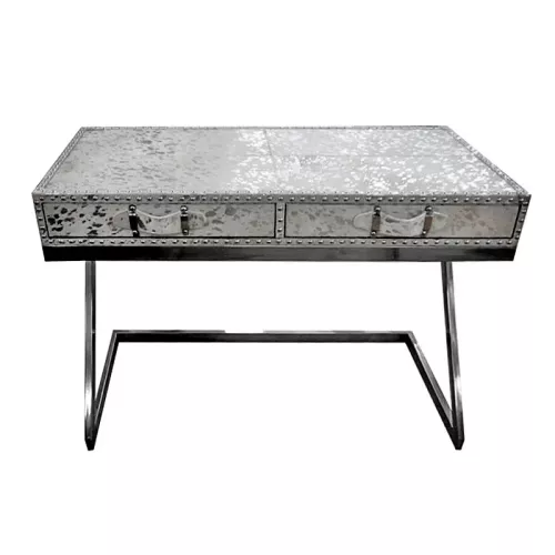 Hazenkamp Fachhändler Writing Desk Titan 110x50x75cm (Silver Foil) (110015)