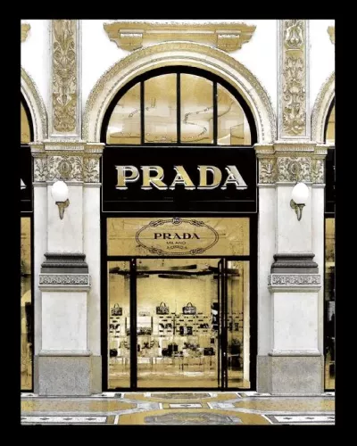 Hazenkamp Fachhändler Prada Store 60x80cm Black Frame (201590)