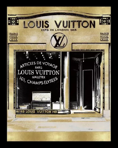 LV Store 60x80cm Black Frame