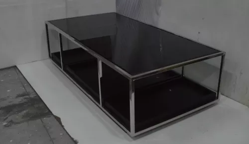Hazenkamp Fachhändler Coffee Table Milano 160x80x40cm With Clear Glass (201614)